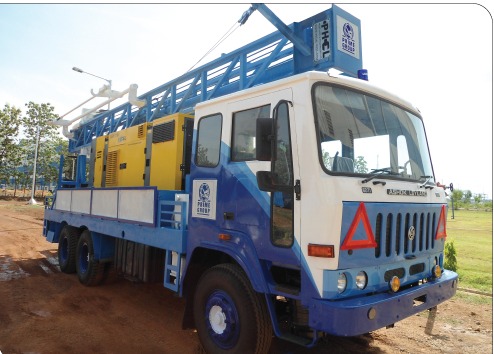 PDTHR-450 Truck mounted DTH cum Rotary Drilling Rigs